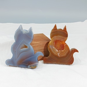Wholesale Agate Geode Cat Play with Ornament Perfect for Valentine'S Day Christmas Easter New Year'S <b>Gifts</b> - Product Image 4