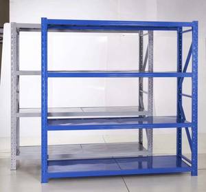 أرفف صناعية ذات إطار مستقيم ملحوم طويل المدى, رف تخزين من الصلب ذو تصميم متوسط - Product Image 5