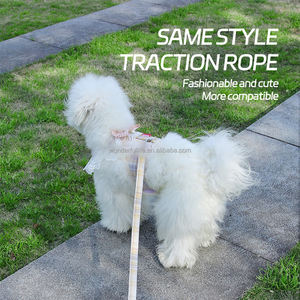 Nouveau Design Confortable Teddy Kirky Petits et Moyens Chiens En Plein Air Chien Marche Automatique Traction Corde Chien Harnais - Product Image 2