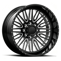 Jantes forgées personnalisées SL 22X12 24X12 24X14 26X14 26X16 6x139.7 8X170 8X180 Polies à déport profond pour Ford F-150 RAM 1500 GMC