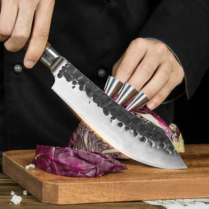 Ensemble <span class=keywords><strong>de</strong></span> <span class=keywords><strong>couteaux</strong></span> forgés à la main en carton haut <span class=keywords><strong>de</strong></span> gamme, abattage <span class=keywords><strong>boucher</strong></span> <span class=keywords><strong>Pro</strong></span>, coupe à chaud, couteau <span class=keywords><strong>de</strong></span> cuisine pour la chasse au barbecue en plein air - Product Image 5