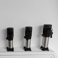 Pompe centrifuge verticale multi-étages en acier inoxydable haute pression série PLD, protection IP54, 50/60Hz, personnalisation OEM