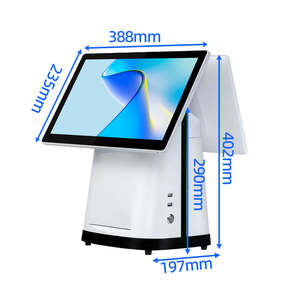 Terminal Punto de Venta (TPV) Inteligente Android de Doble Pantalla Premium, Pantalla Táctil HD de 11.6 Pulgadas, Procesador RK3568, 2GB de RAM, 32GB de Almacenamiento, Wi-Fi 6 - Product Image 4