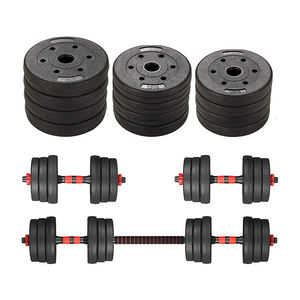 다목적 <span class=keywords><strong>40kg</strong></span> 조절 가능한 덤벨 세트 모든 피트니스 레벨을위한 블랙 웨이트 - Product Image 1