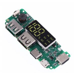 Module de charge à affichage numérique pour batterie au lithium 18650 avec double sortie USB 5V2.4A 2A 1A et module de suralimentation - Product Image 3