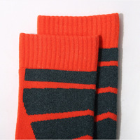 Vente en gros Unisexe Logo personnalisé Ski extérieur thermique voyage travail serviette bas chaud hiver laine randonnée chaussettes