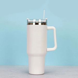 Bouteille isotherme K28 H1.0 40oz en acier inoxydable avec poignée, isolation thermique 12-24h, portable, pour café chaud/froid, cadeaux d'affaires, logo personnalisé - Product Image 2