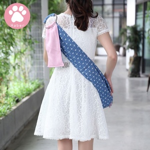 Có Thể Điều Chỉnh Đôi Vai Vật Nuôi Ba Lô Duy Nơ Thiết Kế Chéo Thoáng Khí Polyester In Thời Trang Xách Tay Chó - Product Image 4