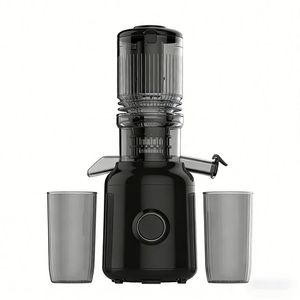 <span class=keywords><strong>Extracteur</strong></span> de jus lent 200W à alimentation automatique avec conteneur de 1000 ml, silencieux, pression à froid, OEM, directement de l'usine, logo personnalisé pour fruits et légumes - Product Image 2