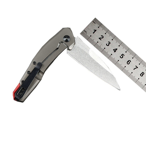 Coltello Tascabile Pieghevole con Manico Liscio Inciso <span class=keywords><strong>1415</strong></span> EDC in Acciaio Inossidabile per Campeggio, Sopravvivenza e Uso Tattico - Product Image 5