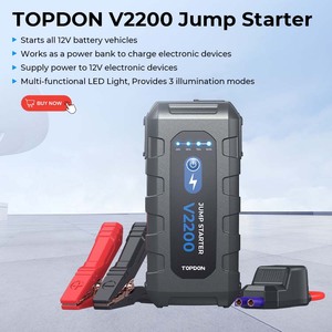 Многофункциональный портативный аккумулятор Topdon V2200, 16000 мАч, 12 В - Product Image 5