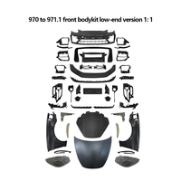 Kits de Carrocería Delantera/Trasera para Tegarry Panamera 970 2010-2016, Material PP de Alta Calidad, 100% Compatible, Fácil Instalación, JHBSJ041