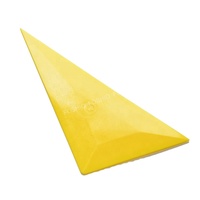 FOSHIO Tri-Edge Go Corner Squeegee Hard Card, Raclette d'angle pour film teinté, Outils d'installation de film