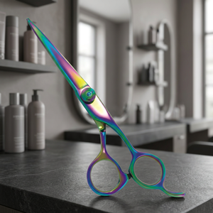 Professional Barber Shears Hair Cutting Scissor Best Multi Color Hair Dressing Scissor - Product Image 2