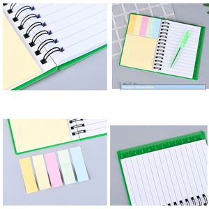 Cuaderno Personalizado con Cubierta de PP para Exposiciones, Set de Notas Adhesivas, Regalo Publicitario para Exposiciones, Cuaderno Espiral con Bolígrafo - Product Image 2
