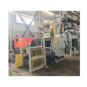 Machine de sablage à bande tournante à chargement et déchargement automatiques Q3210, Abrateur - Product Image 1