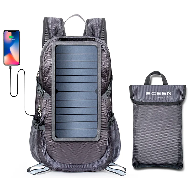 high tech trend RFID blocking antitheft 15.6 inches backpack bag rucksack smart charging laptop bags solar backpacks