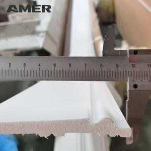 Giá nhà máy Amer PS Ốp chân tường trang trí nội thất <span class=keywords><strong>Polystyrene</strong></span> ván chân tường không thấm nước màu trắng phong cách hiện đại - Product Image 3