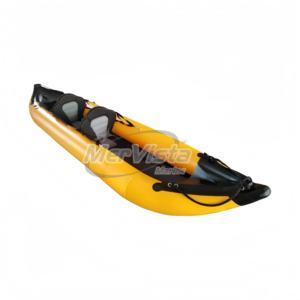 Kayak gonflable de qualité supérieure de 420 cm avec deux sièges noirs, certifié CE, <span class=keywords><strong>bateau</strong></span> de pêche très vendu - Product Image 3