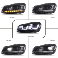 AURON 2010-2014 VW Golf 6 GTI Phare Xénon Matrix Neuf 12v 36W 6000 lm 6000K Adaptation Universelle 6 Mois
