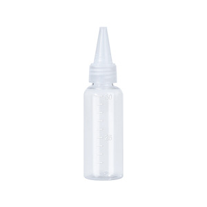 Transparent <b>Plastic</b> Graduated Nozzle <b>Bottles</b> 10 20 25 30 50 <b>100ml</b> Squeeze Dispensing <b>Bottles</b> For Lotion General Packaging - Product Image 5