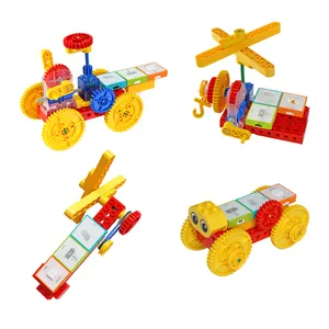 SamToy Stem Science Toy Logic Thinking Training Set di alimentazione a 6 assi blocco elettronico per bambini