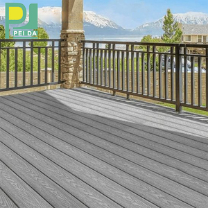 <span class=keywords><strong>Planche</strong></span> de terrasse extérieure en WPC moderne, résistante à la pression et aux chocs, écologique, durée de vie de 25 ans - Product Image 3