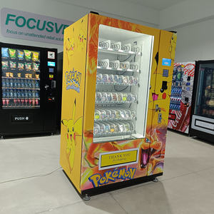 Focusvend Self-service otomatik Pokemoned ticaret kartlı otomat TCG oyuncak karikatür oyun kartı ile asansör fabrika fiyat - Product Image 2
