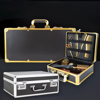 Sac à outils de coiffure et de maquillage Wanmei Salon, valise portable multifonctionnelle, boîte de rangement pour barbier avec outils de coiffure