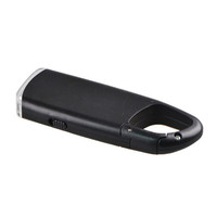Mini lampe de poche porte-clés LED à énergie solaire portable utile torche porte-clés rechargeable 2 LED