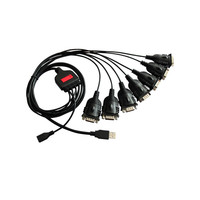 Nuevo Cable FTDI 2026 de 7 Puertos RS232 con Conector DB9M