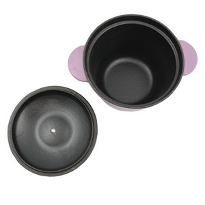 <span class=keywords><strong>Casserole</strong></span> antiadhésive de qualité supérieure, idéale pour les repas en famille, en fonte émaillée, multifonctionnelle, profonde - Product Image 4