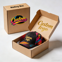 Caja de Almacenamiento para Gorras, Caja de Envío Premium, Caja de Embalaje Personalizada, Cajas de Cartón para Sombreros, Embalaje para Sombreros