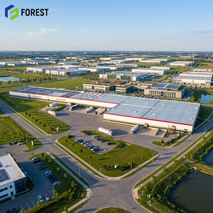 Fabrication de structures métalliques préfabriquées sur mesure pour entrepôts, résistantes aux tremblements de terre, pour l'industrie chimique, par un fabricant de tôles en gros - Product Image 1