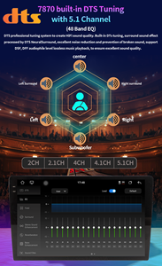 FYT 7870 pemutar Stereo mobil Android, Double Din 9 inci <span class=keywords><strong>8</strong></span> Core 4G + 64G nirkabel BT FM Equalizer ODM - Product Image 6