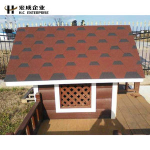 Tuiles de toiture en bardeaux d'asphalte de style mosaïque HONCHOR avec un design moderne et une garantie d'un an pour des feutres de toiture élégants - Product Image 6