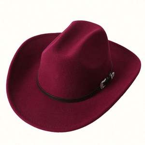 Sombrero de Vaquero Occidental con Plumas para Mujer, Venta al por Mayor, Nuevo Estilo 2022, Texas, para Adultos, Viajes, Aire Libre, Casual, Cuatro Estaciones - Product Image 5