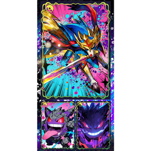 Cartes Pokémon personnalisées de Noël, format B5, avec Pikachu et ses amis, fournisseur de jeux de société Crystal Studio - Product Image 5