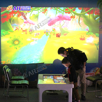 Écran tactile de projection de mur interactif de Digital AR pour l'équipement de la publicité de centre de jeu d'enfants