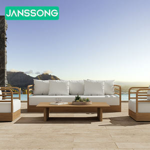 Ensemble de <span class=keywords><strong>canapé</strong></span> de jardin <span class=keywords><strong>en</strong></span> bois pour hôtel, patio, teck, <span class=keywords><strong>rotin</strong></span>, <span class=keywords><strong>canapé</strong></span> de jardin, villa, ensemble de mobilier d'extérieur de luxe - Product Image 3