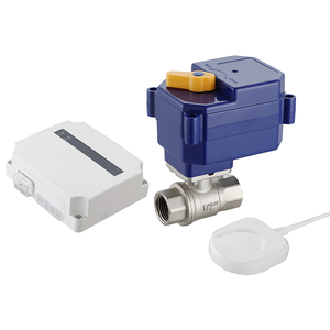 Válvula de Cierre de Agua en Miniatura con Alarma y Detección de Fugas para Sistemas HVAC - Product Image 1