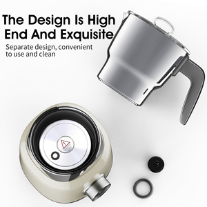 OEM <span class=keywords><strong>110V</strong></span> 220V Elektrischer Hand milch auf schäumer aus silbernem Edelstahl gehäuse für Kaffee Latte & Schokolade für Hotels und den Heimgebrauch - Product Image 4