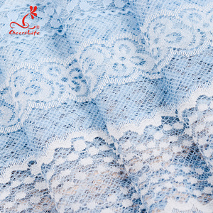 High end quality nylo eyelash nigerian lace fabric 2020 <span class=keywords><strong>asos</strong></span> kenya design swiss lace fabric for pleated skirt - Product Image 5