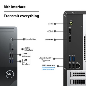<span class=keywords><strong>Dell</strong></span> svostro 3020t <span class=keywords><strong>I5</strong></span>-13400F 8GB 512G SSD máy tính máy chủ màu đen với trường hợp tiêu chuẩn nhà kinh doanh Máy tính để bàn - Product Image 6