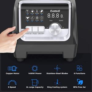 Appareils électroménagers cuisine maison mixeur binatone robot culinaire et presse-agrumes <span class=keywords><strong>blenda</strong></span> mélangeur commercial multifonctionnel sable glace 2 en 1 - Product Image 6