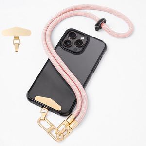 Adjustable Crossbody Mobile Phone Strap Customizable Colorful <b>Polyester</b> <b>Lanyard</b> Jacquard Universal Accessory Anti-Loss Feature - Product Image 3
