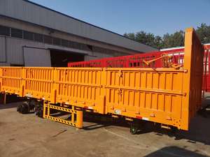 <span class=keywords><strong>Camion</strong></span> à plateau à 3 essieux, remorque <span class=keywords><strong>de</strong></span> transport <span class=keywords><strong>de</strong></span> conteneurs, chargeur latéral à vendre - Product Image 3