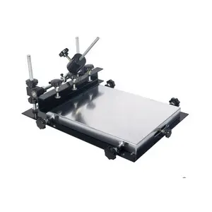 Handmatige Zeefdruk Tafel Hoge Precisie Zeefdruk Machine Platte Soldeerpasta Printing Machine Zijde Printer