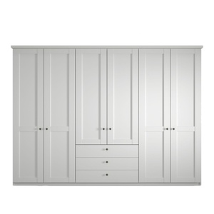 Venta Directa de Fábrica, Armario Moderno Minimalista Nórdico Multifuncional Personalizado, Armario de Madera Maciza para Dormitorio, Sala de Estar, Armario Grande - Product Image 5
