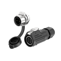 IP68 M12 konektor Solder soket M Plug F Snap on Industri tahan air untuk Sensor/sinyal/catu daya 2/3/4/5/6/7/8P EW-LP12